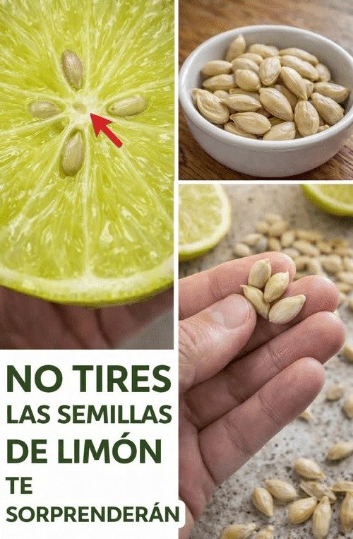 ¡Stop! Estás TIRANDO el ORO del limón: El secreto de sus semillas que NADIE te ha contado (y cómo aprovecharlo HOY)