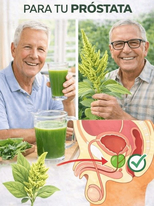 ¡Hombres de 50+: El Secreto 'Verde' que Tu Próstata Te Ruega Que Conozcas ANTES de que sea Tarde!
