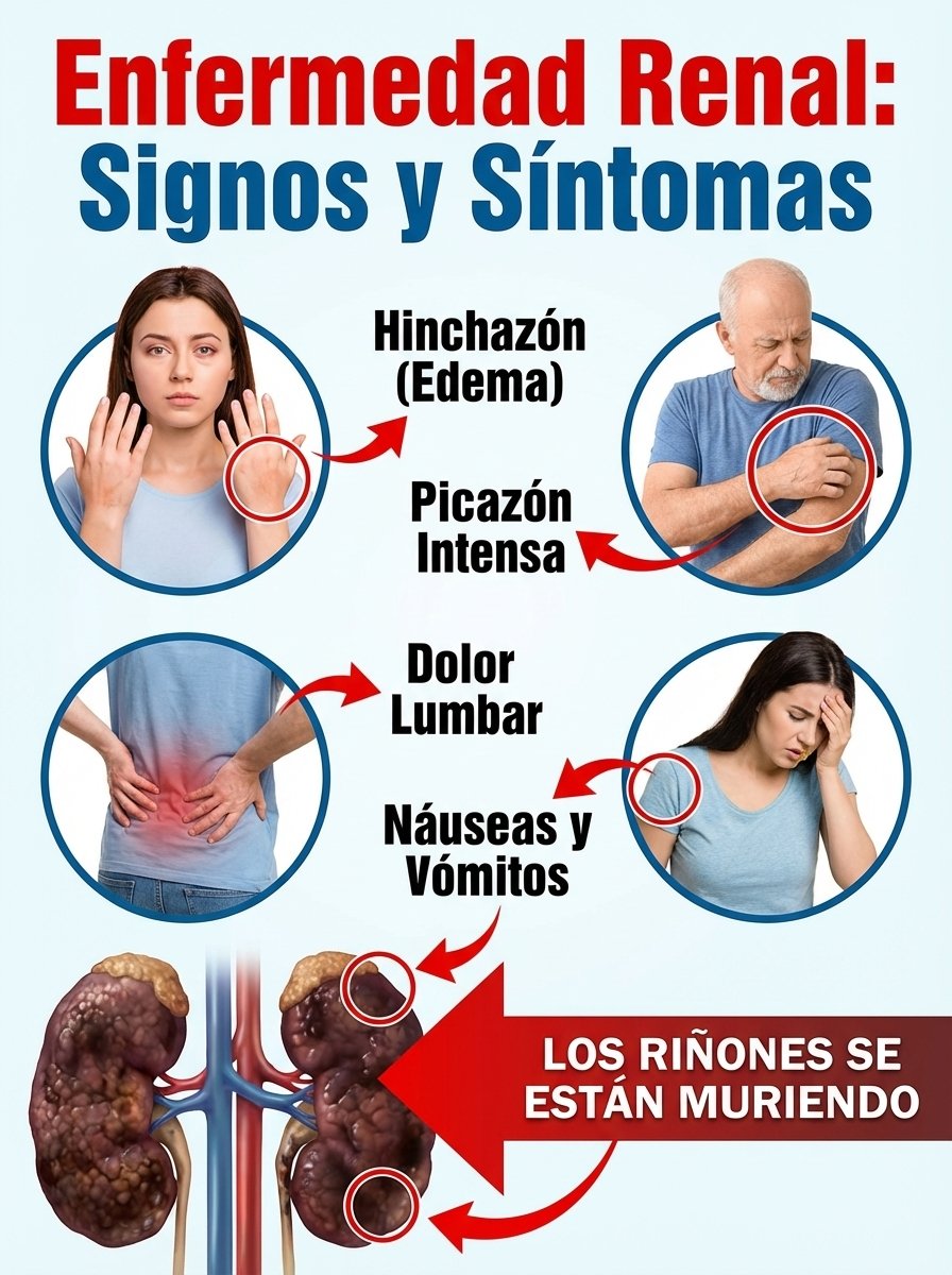 ¡URGENTE! 23 Señales SILENCIOSAS de que tus Riñones Están Fallando y NUNCA las Notarías (Hasta AHORA)