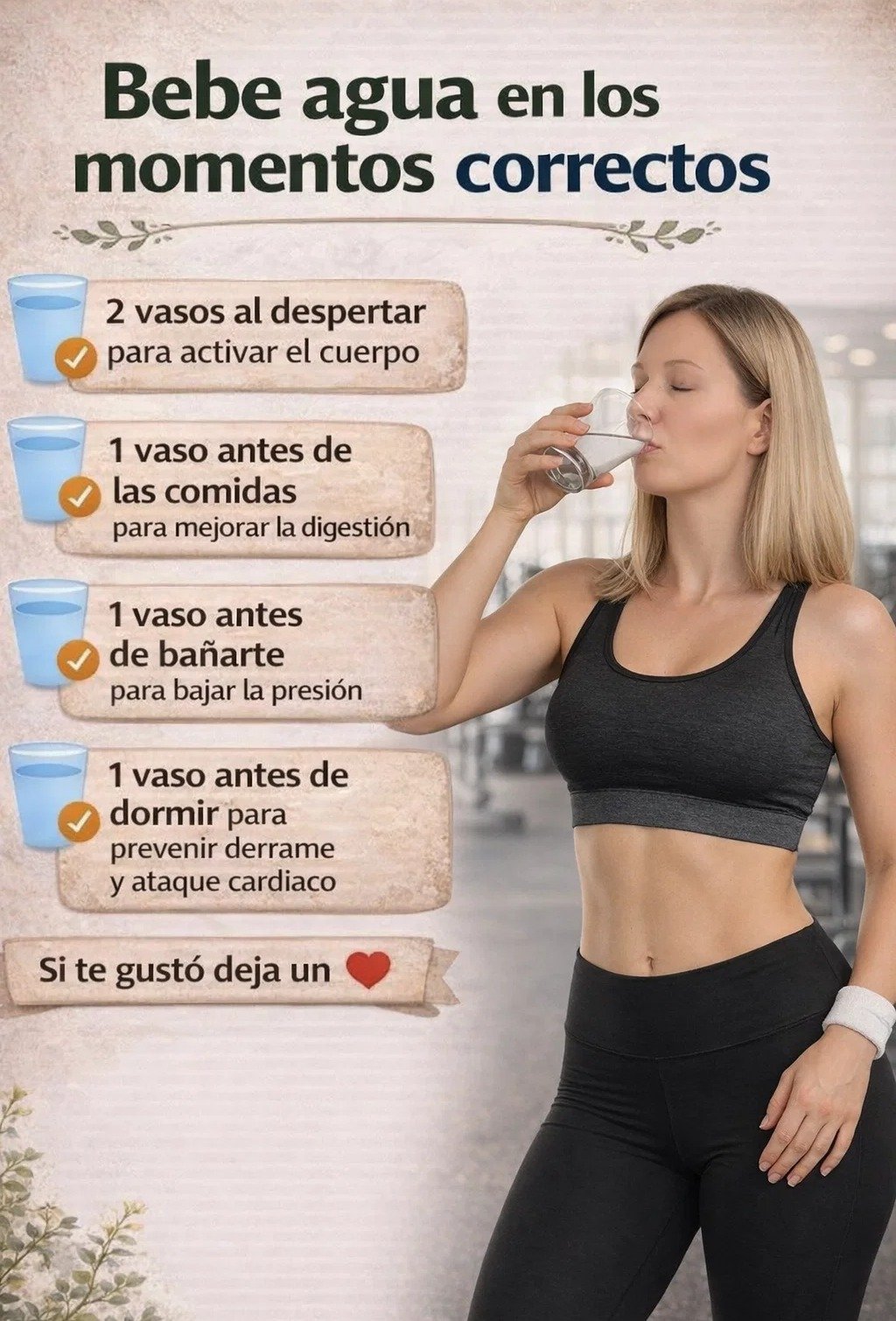 💧 ¿Cuál es el Mejor Momento para Beber Agua? 4 Puntos Estratégicos que Impulsan tu Bienestar Diario