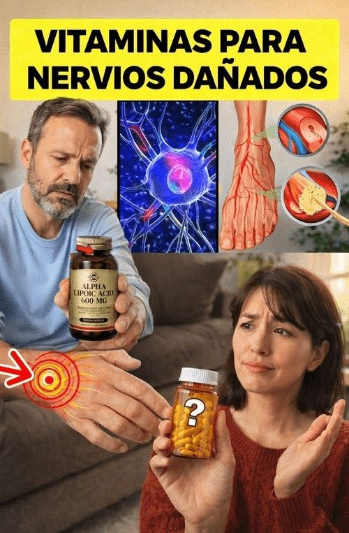 La Señal SILENCIOSA que Tus Nervios te Envían: ¿Sientes esto? Podrías estar IGNORANDO la Vitamina CLAVE que lo cambia TODO