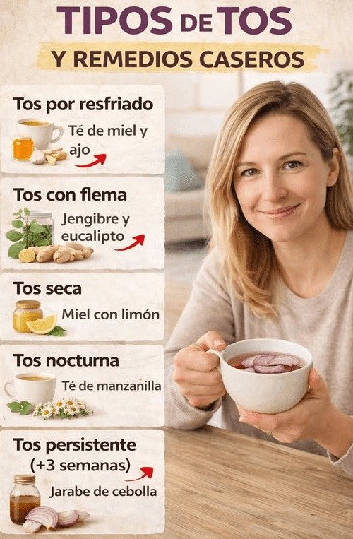 ¡No ignores tu tos! El error #1 que TODOS cometen y los 5 remedios caseros SECRETOS para cada tipo (que te harán dormir al instante)