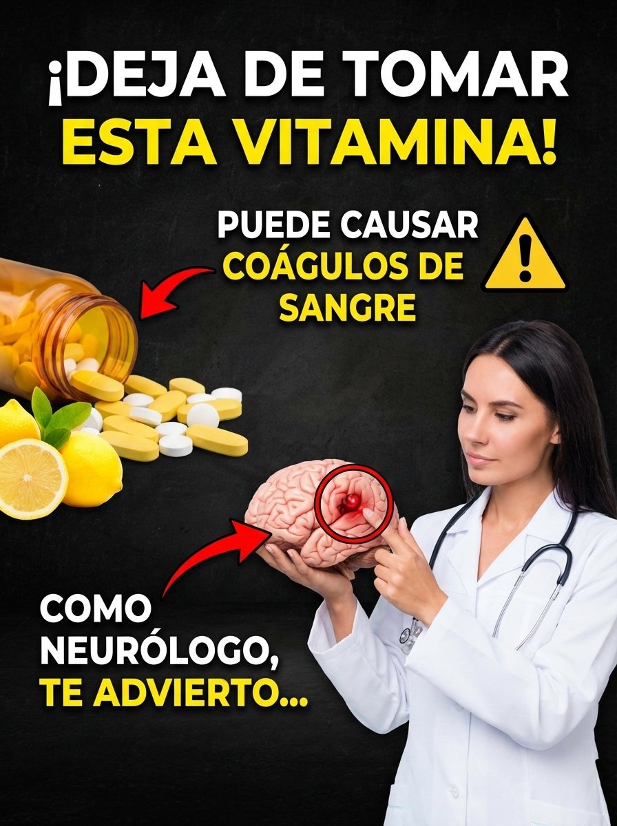 ¡ALERTA ROJA! Si TOMAS VITAMINAS, ESTO Es lo Que NADIE Te Cuenta y Podría Estar Dañando tu Corazón en Secreto