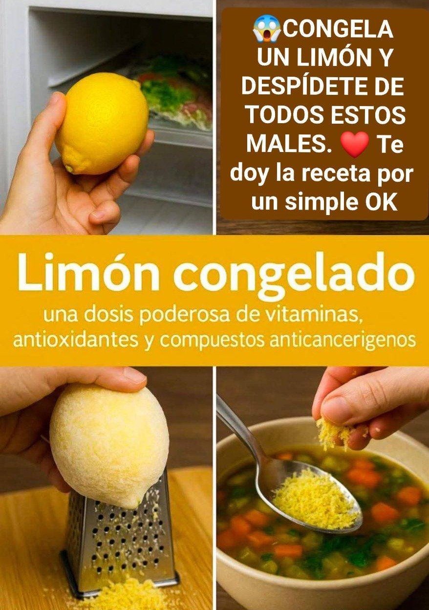 🍋 El Limón Congelado: Descubre sus Beneficios, Cómo Prepararlo y Por Qué es Tendencia