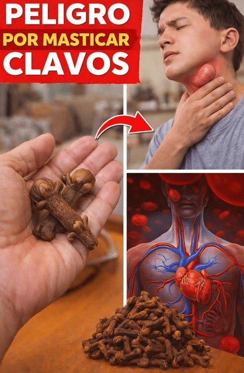 ¡No Hagas Esto! Masticar Clavos de Olor: ¿Remedio Casero o Peligro OCULTO para tu Salud? La VERDAD que te Sorprenderá