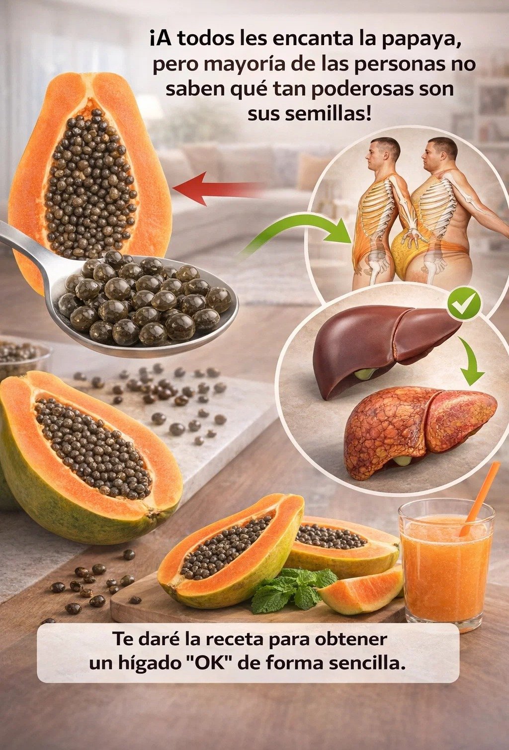 Semillas de Papaya: El Tesoro Nutricional que a Menudo Descartamos sin Conocer sus Virtudes