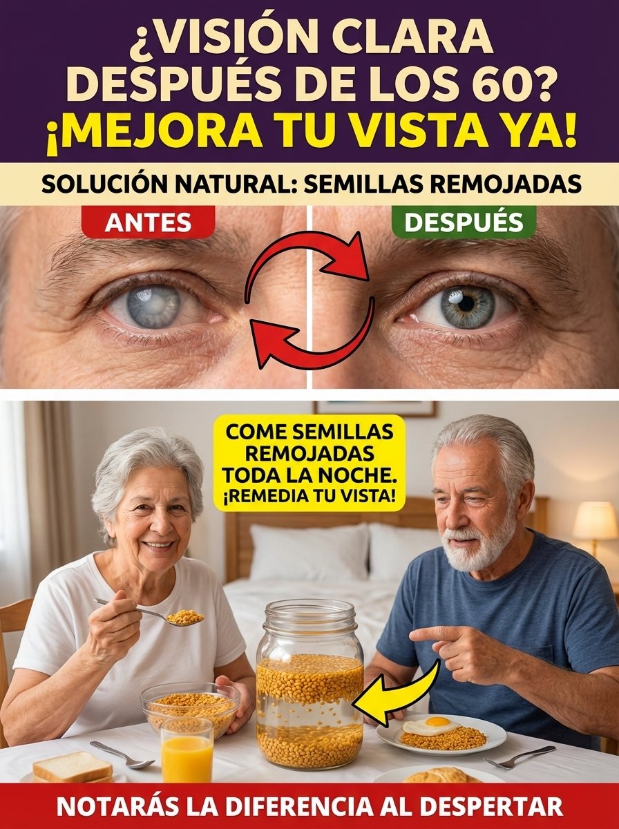 Visión Borrosa Después de los 60? ¡Atención! El Hábito Nocturno de 1 Minuto Que Tus Ojos Necesitan (¡Y No Es Lo Que Piensas!)