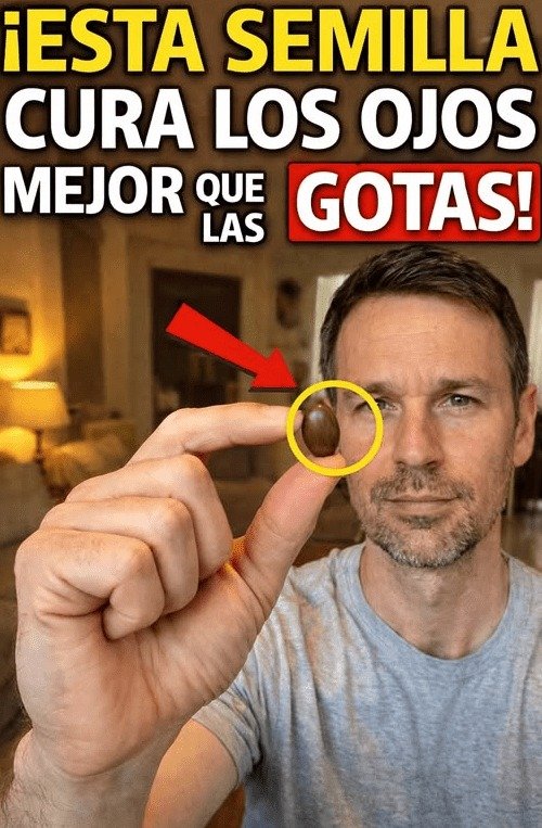 ¡Alerta Mayores de 60! La SEMILLA MILAGROSA que tu vista te suplica (El Hábito Natural que Nadie te Cuenta y que NO puedes perderte)