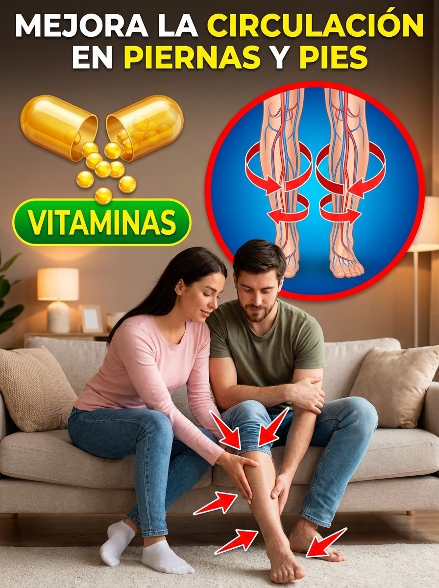 ¡Alerta Mayores de 50! ¿Piernas y Pies Agotados? Descubre el Secreto para Reactivar tu Circulación HOY (¡El Último Tip te Volará la Mente!)