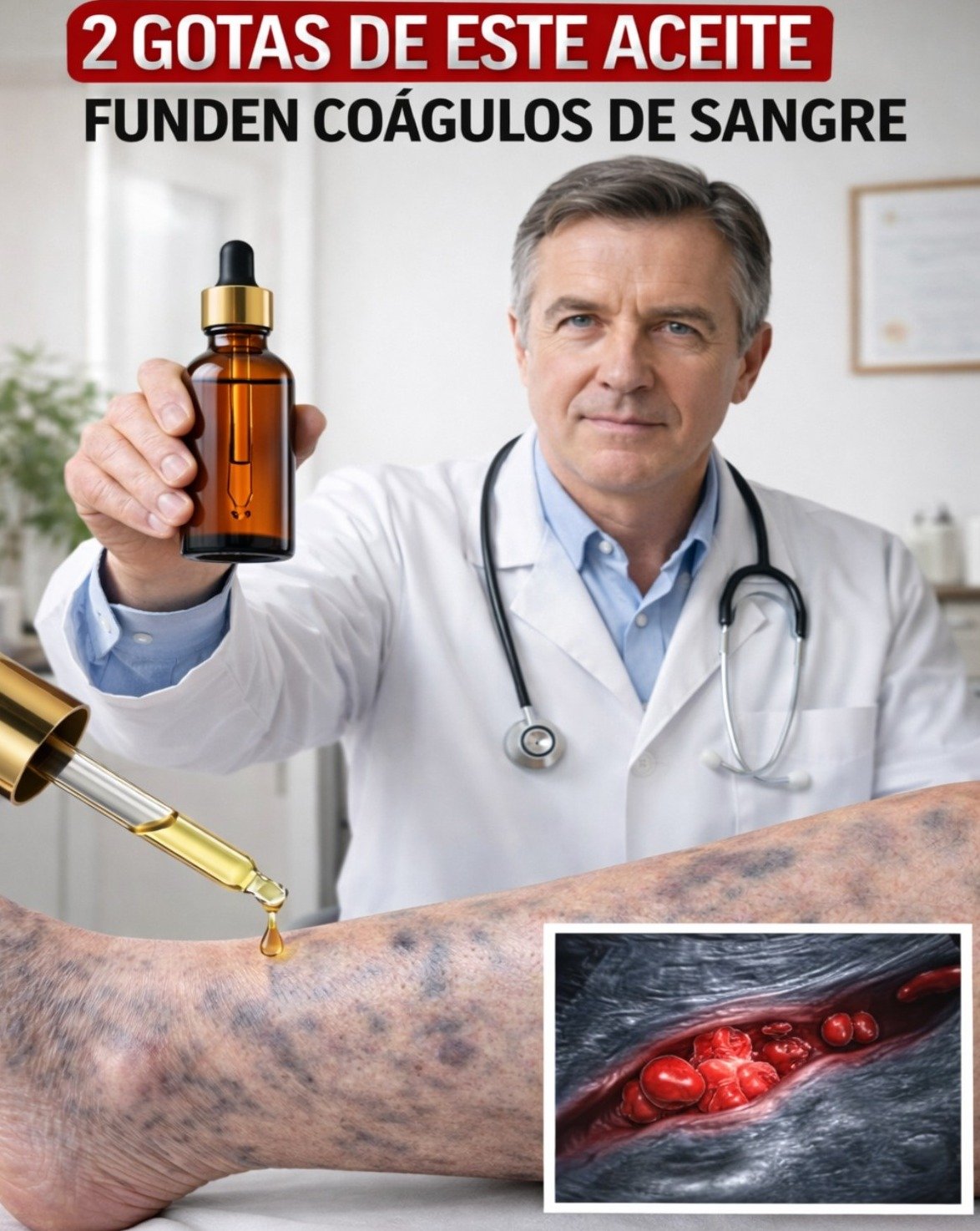 😱 ¡NO LO CREERÁS! ¿2 Gotas de Este Aceite Realmente Disuelven Coágulos de Sangre? La VERDAD Oculta que DEBES Saber ANTES de Caer en la TRAMPA.
