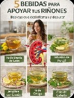 ¡Alerta Roja! ¿Estás DESTRUYENDO tus Riñones sin Saberlo? Descubre 5 Bebidas Naturales que los Salvarán HOY Mismo