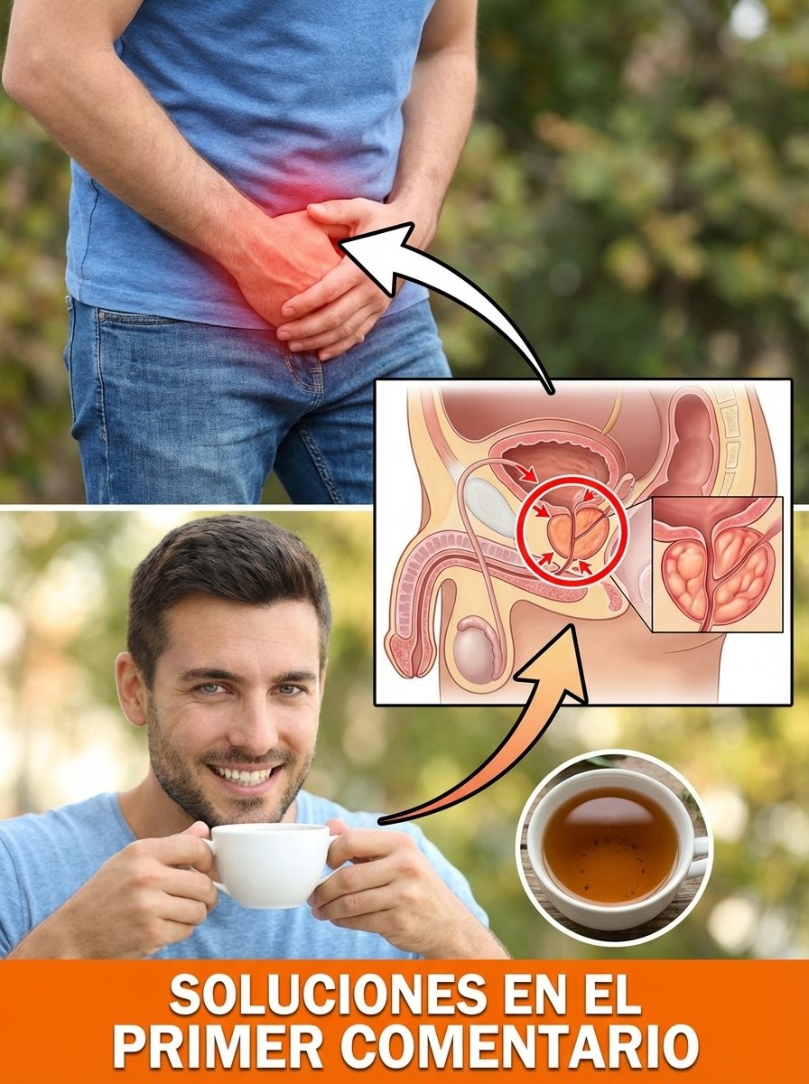 ¡NO TE LO VAS A CREER! La Bebida Secreta que los Hombres de 50+ Están Usando para una Próstata de Hierro (y Dormir TODA la Noche)