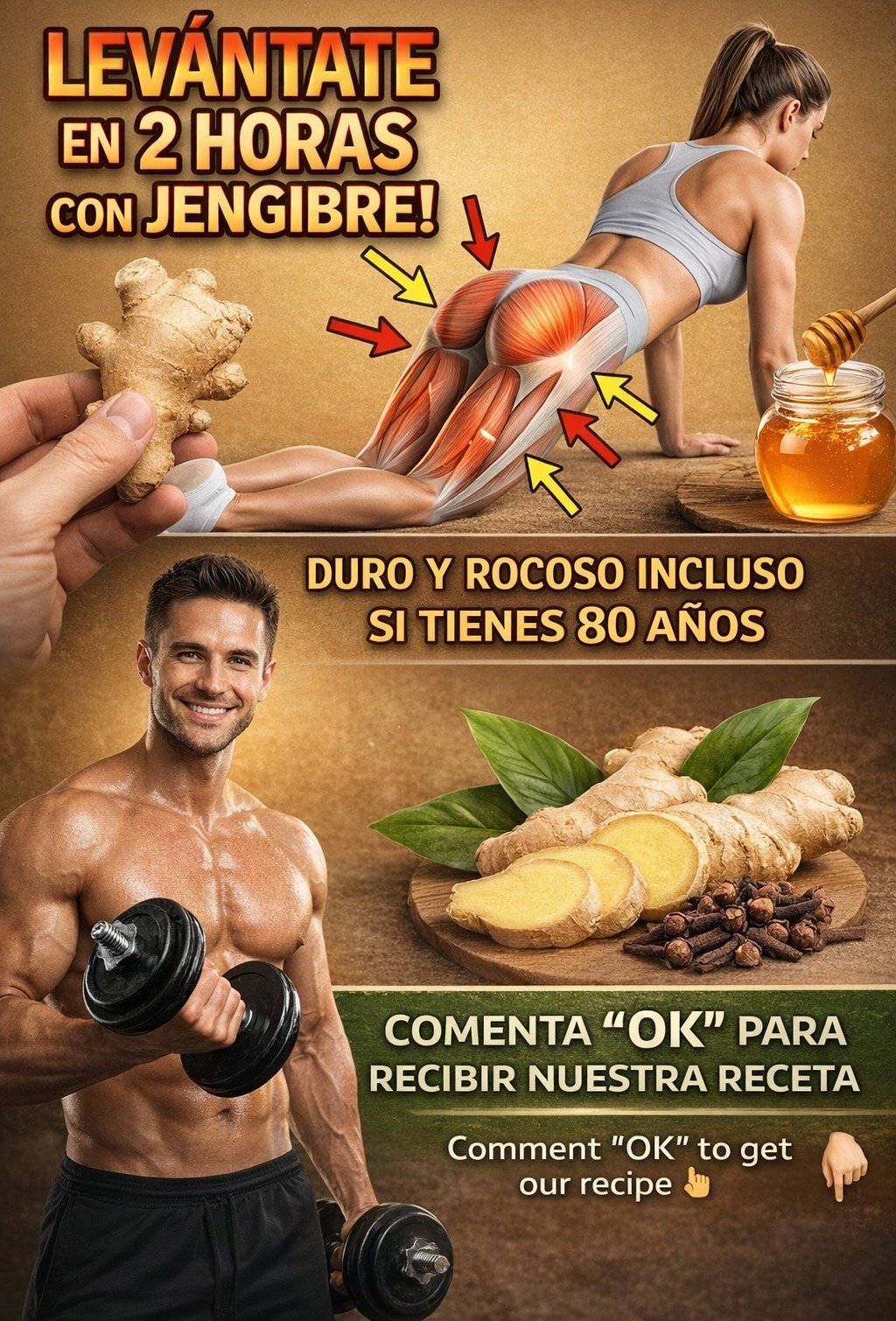 Jengibre, Clavo y Miel: 18 Extraordinarios Beneficios para tu Salud y Bienestar Natural