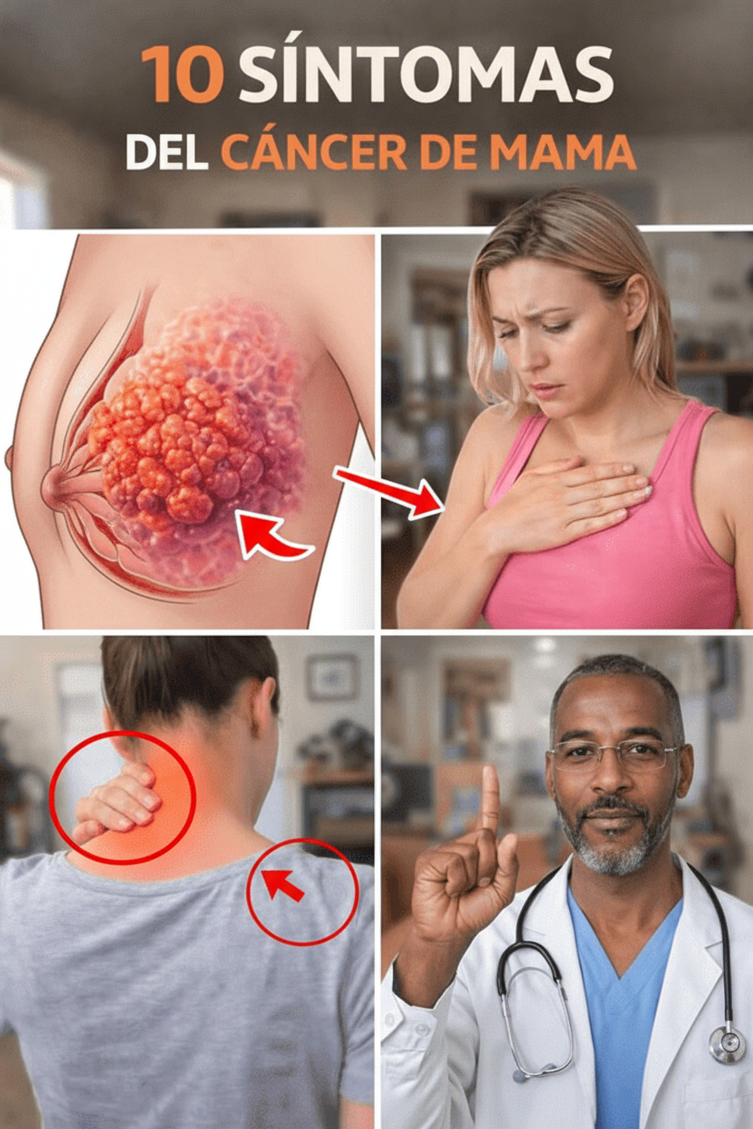 ¿Conoces los 10 Síntomas Clave del Cáncer de Mama? Guía para una Detección Temprana