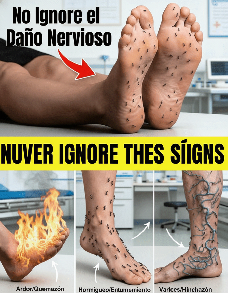 15 Señales Tempranas de Daño Nervioso: Los Mensajes Silenciosos de Tu Cuerpo Que No Debes Ignorar