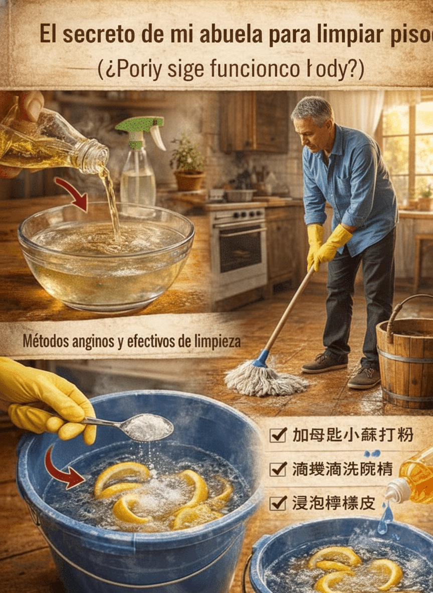 Grandma's Timeless Floor Cleaning Secret: Why It Still Works Wonders Today