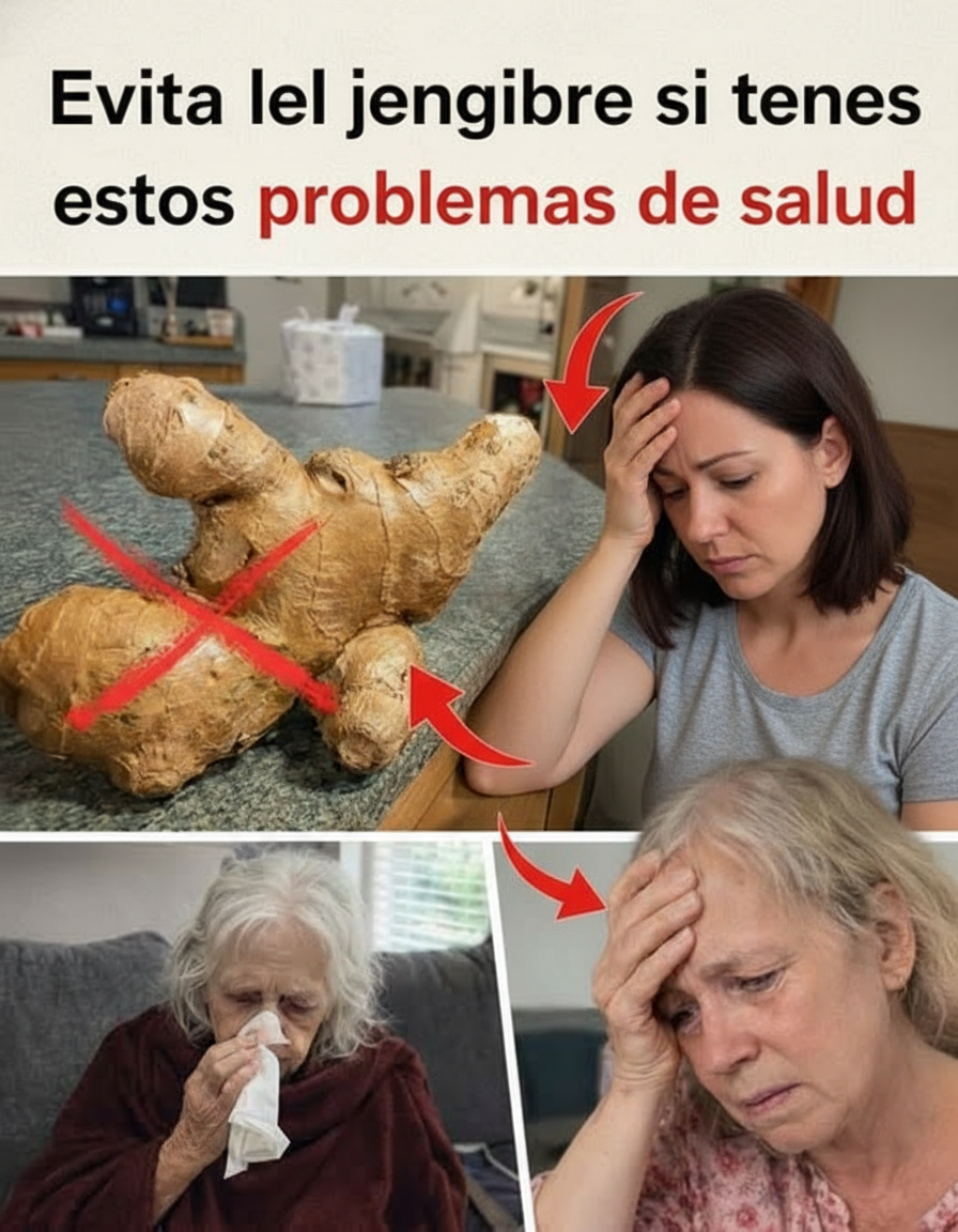 Advertencia de Expertos: El Jengibre y sus Riesgos Ocultos para 6 Condiciones de Salud Específicas – Guía Esencial