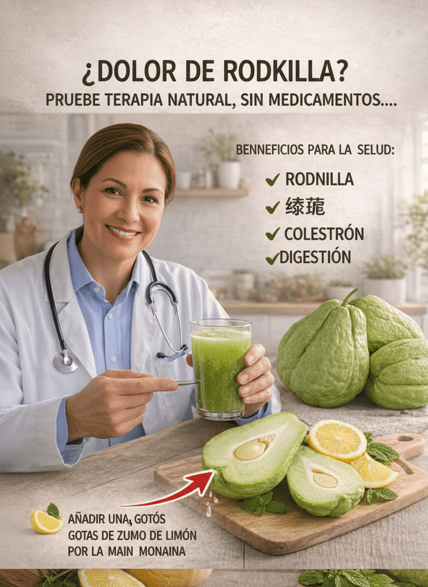 ¿Dolor de rodilla? Pruebe un remedio natural sin depender de pastillas.