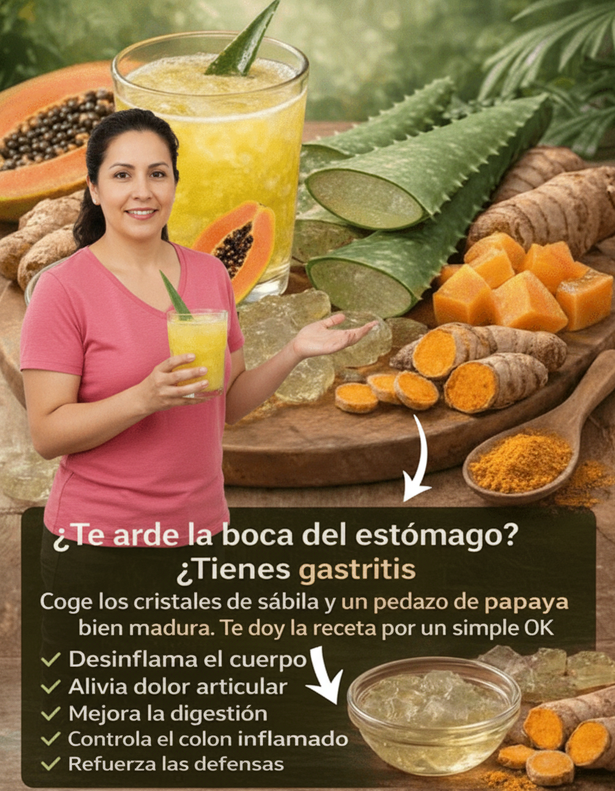 Jugo Natural Antiinflamatorio: Alivio Efectivo para el Dolor Articular, la Gastritis y el Colon Irritable