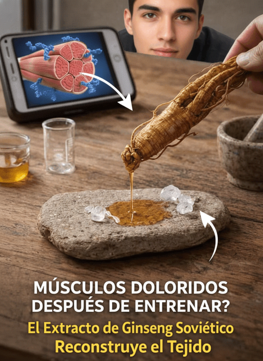 Supera el Dolor Muscular Post-Entrenamiento: El Secreto del Extracto de Ginseng Soviético para una Recuperación Óptima