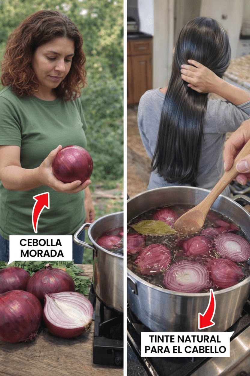 Aceite de Cebolla Casero: La Solución Natural para Estimular el Crecimiento y Frenar la Caída del Cabello