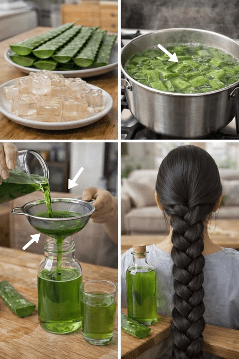 El Poder de la Sábila: Tu Guía Definitiva para un Enjuague Casero de Aloe Vera y un Cabello Espectacular