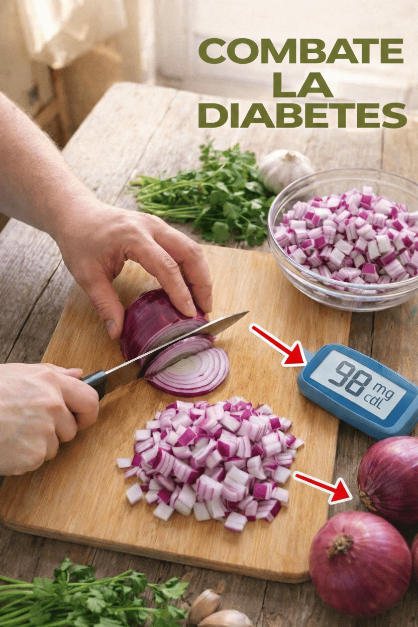 Cebolla Morada y Azúcar en Sangre: ¿Apoyo Natural o Simplemente un Mito Viral?
