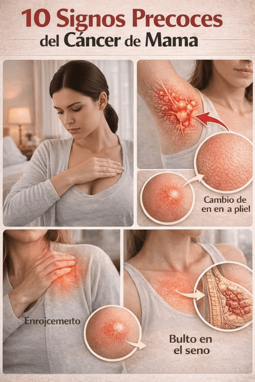 Detección Temprana: 10 Señales Clave del Cáncer de Mama que Toda Mujer Debe Conocer para Salvar Vidas