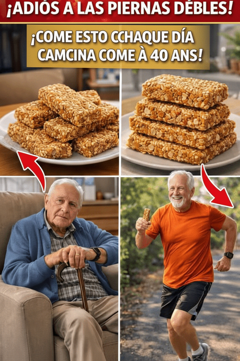 Cómo Fortalecer tus Piernas Después de los 80: Hábitos Sencillos y una Receta Natural Diaria