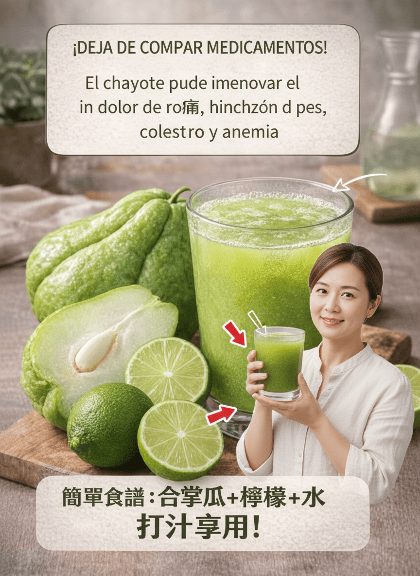 Stop Buying Pills! This Drink Can Improve Knee Pain, Leg Discomfort, Cholesterol, and Anemia