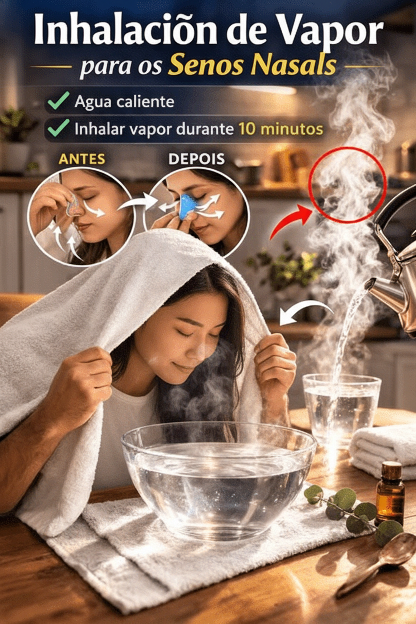 Descubre el Poder del Vapor: Guía Completa para Aliviar Naturalmente tus Senos Nasales
