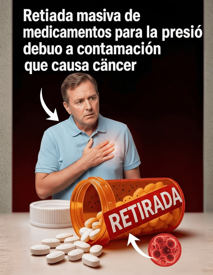 Retirada Masiva de Fármacos para la Presión Arterial: Lo Que Necesita Saber sobre la Contaminación