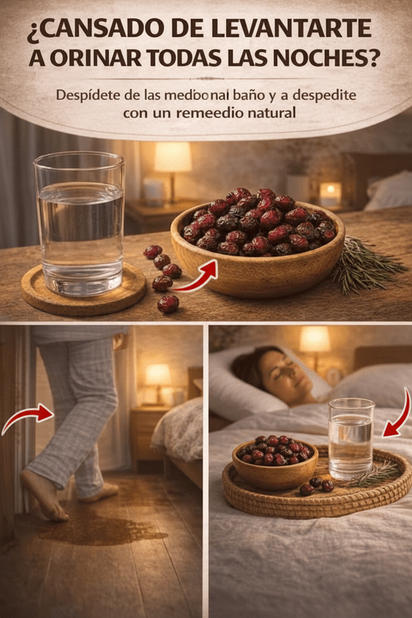 ¿Tienes más de 60? Transforma tu descanso nocturno con 3 frutos secos y reduce las visitas al baño 🌙✨