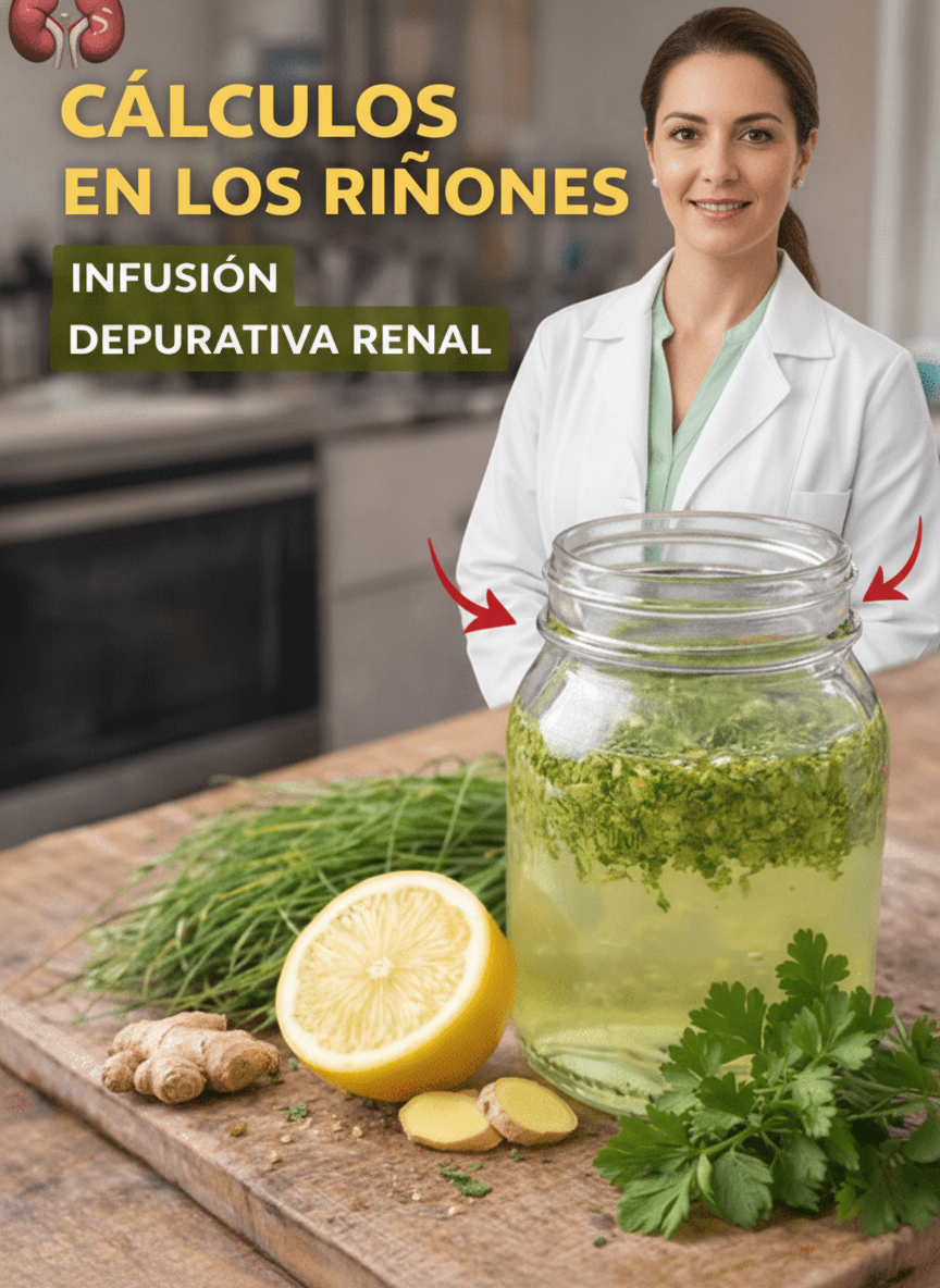 🟤 Guía Definitiva: Cálculos Renales, Prevención y la Receta de una Infusión Natural Desintoxicante