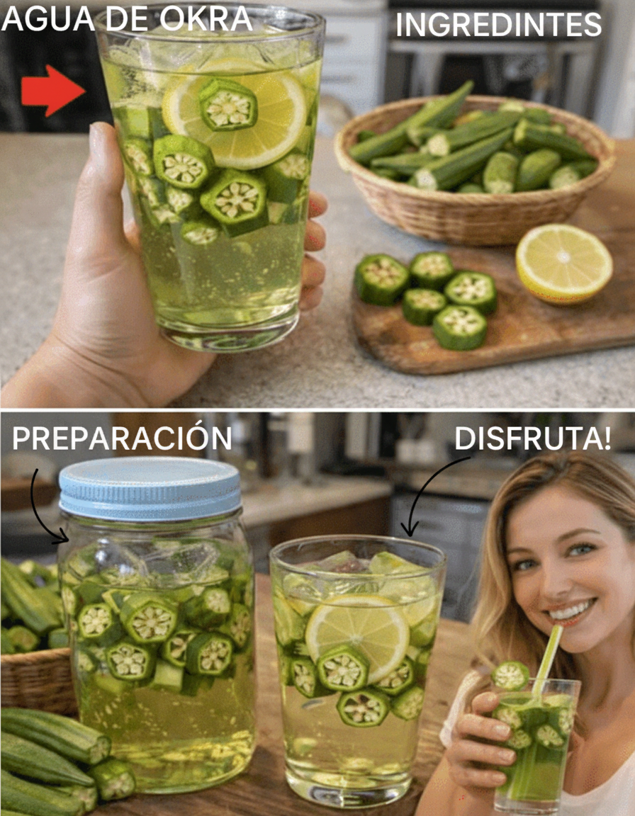 Agua de Okra: Prepara en Casa Tu Bebida Natural para Revitalizar el Día a Día