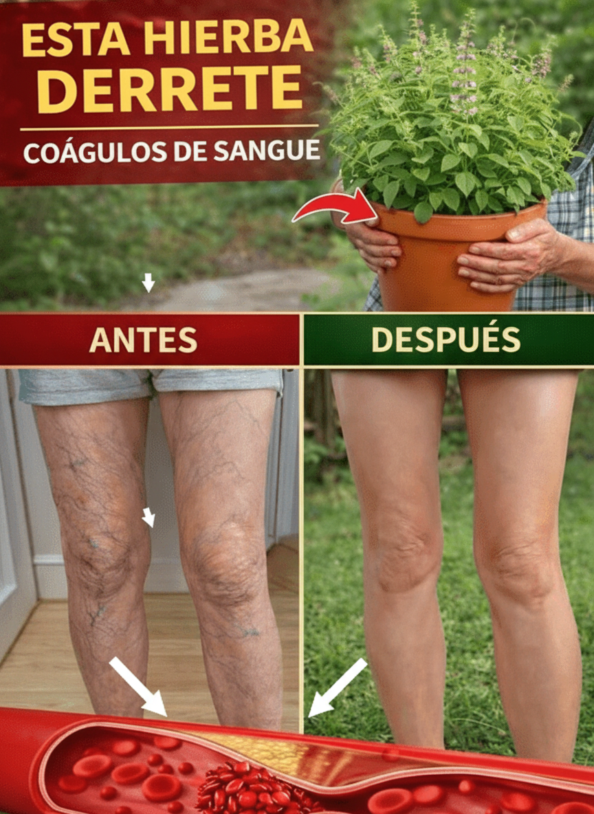 🌿 Remedios Naturales: Mejora la Circulación y Mantén la Sangre Fluida en Tus Piernas con Estas Hierbas