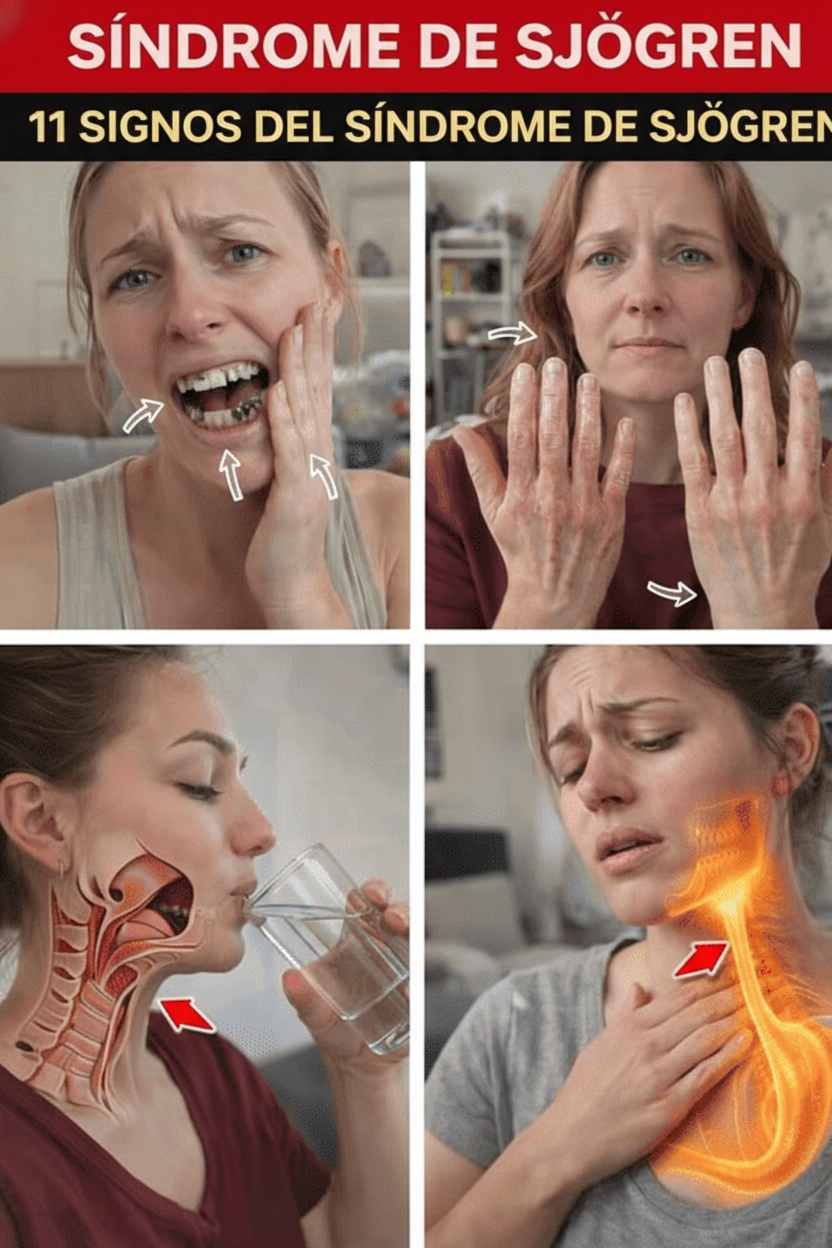 Síndrome de Sjögren: 11 Señales Clave que No Debes Ignorar para un Diagnóstico Oportuno