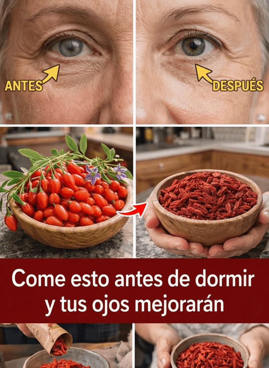 Salud Ocular en la Madurez: Descubre el Hábito Nocturno con Bayas de Goji