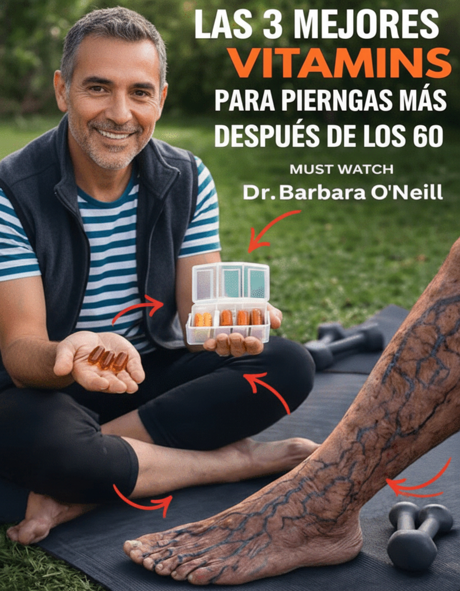 Cómo Integrar 3 Vitaminas Clave en Tu Rutina Nocturna para la Salud Óptima de las Piernas Después de los 60: Una Guía Esencial
