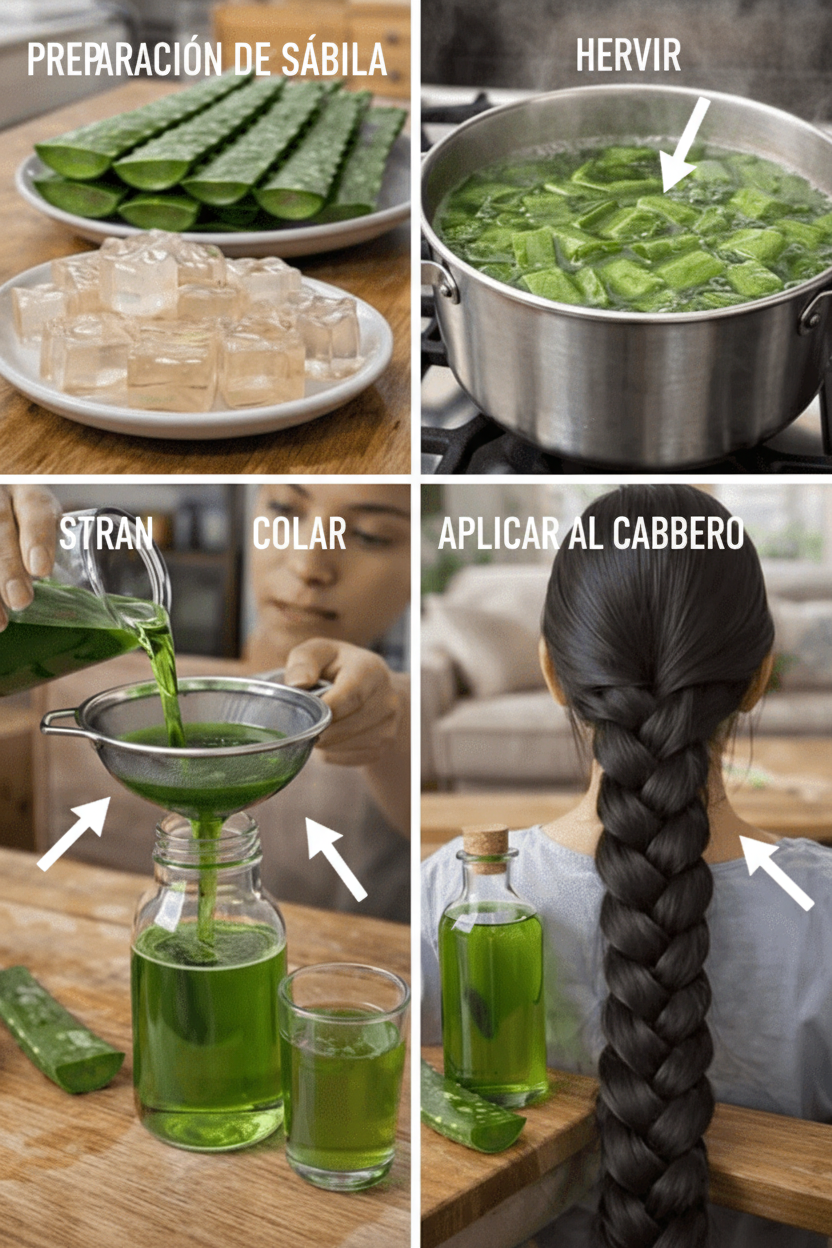 Transforma tu Cabello con Aloe Vera: Guía Paso a Paso para un Enjuague Natural y Efectivo