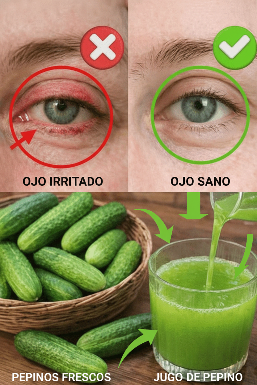 Jugo de Pepino para Ojos Secos y Cansados: Tu Guía Completa para un Alivio Natural en Casa