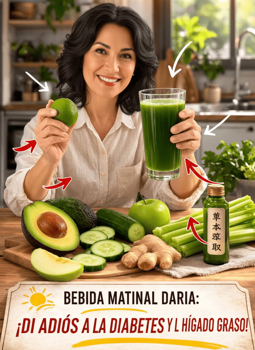 Un Vaso Cada Mañana: Diga Adiós a la Diabetes y al Hígado Graso