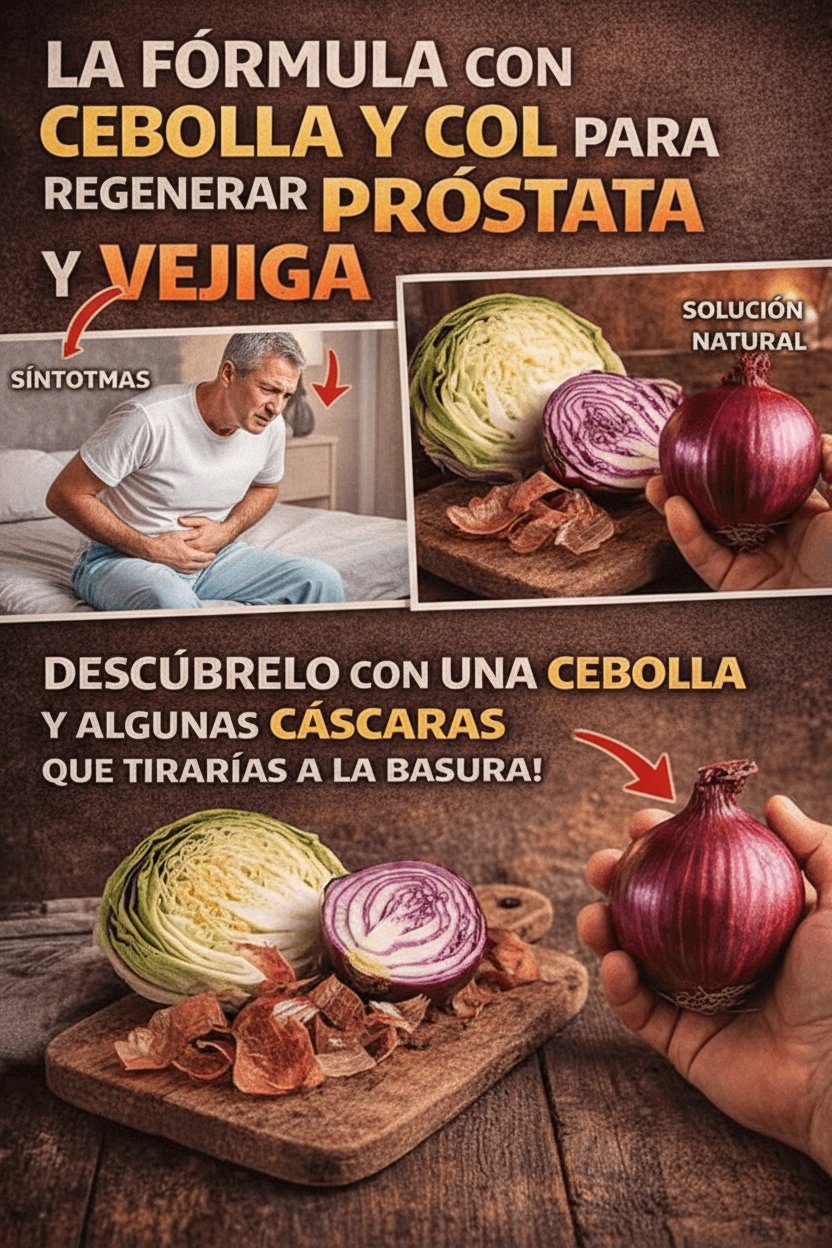 Potencia Tu Bienestar Urinario: La Cebolla y la Col como Aliados Naturales para la Próstata y la Vejiga