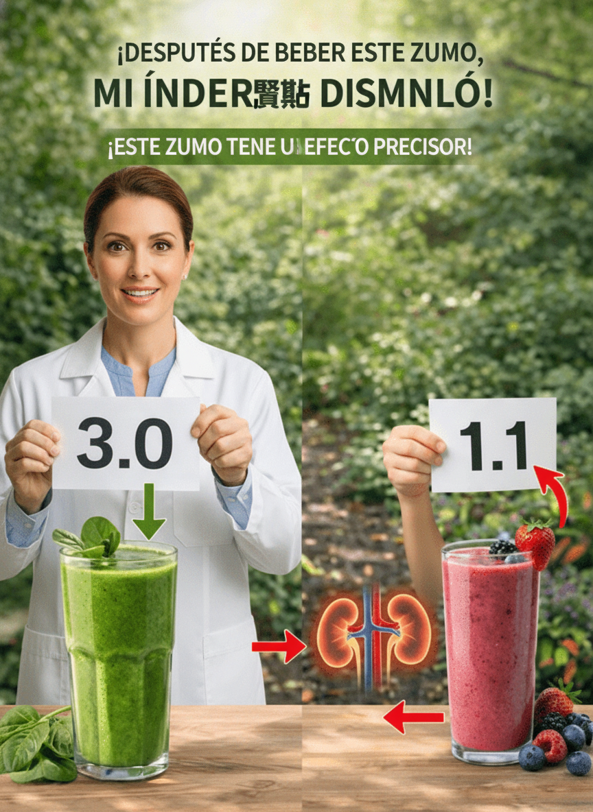 Las Tres Mejores Bebidas Matutinas para Reducir Naturalmente la Creatinina y Revitalizar tus Riñones