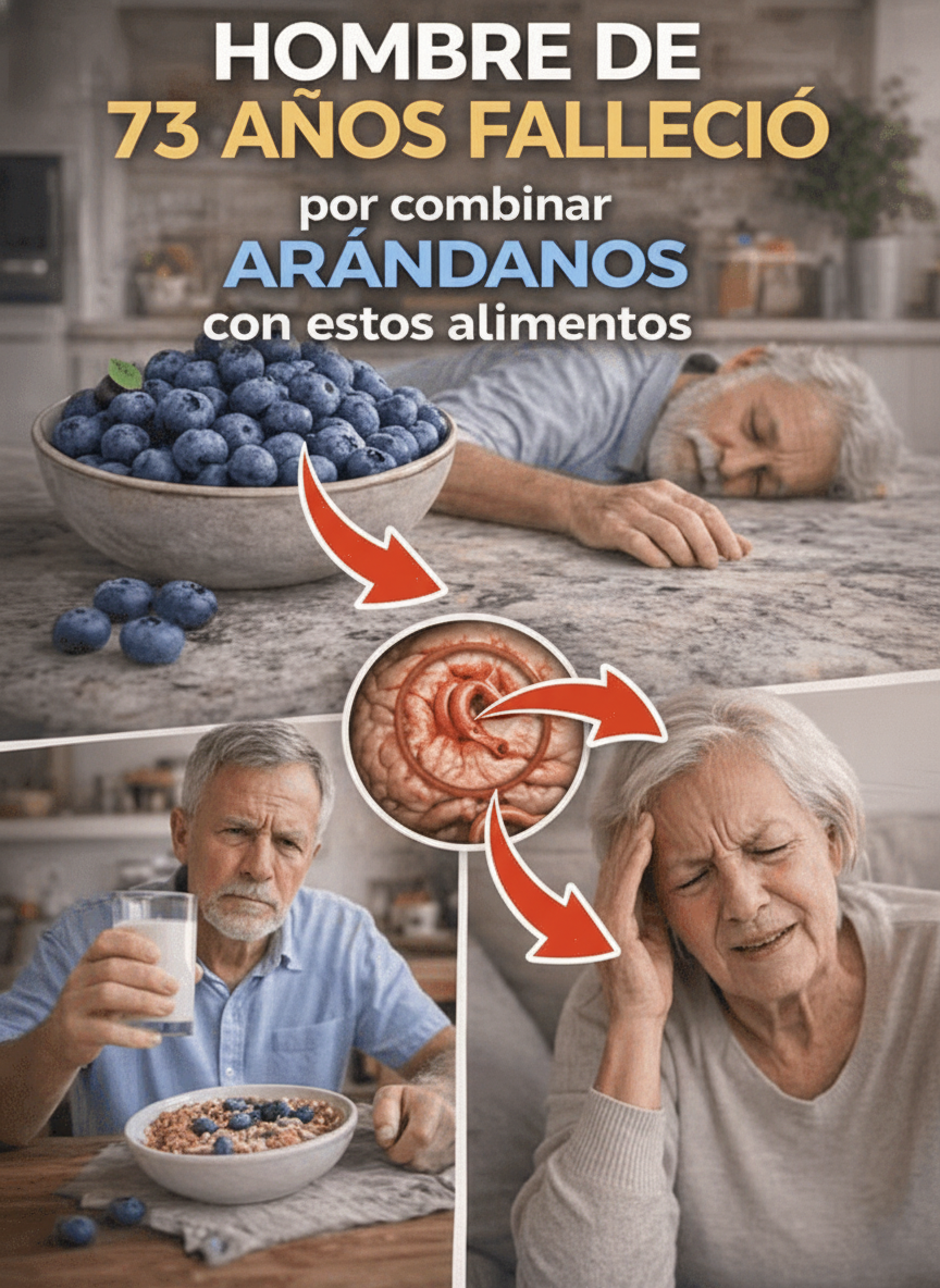 Salud Digestiva: Adultos Mayores, ¡Cuidado al Combinar Arándanos con Estos 3 Alimentos!