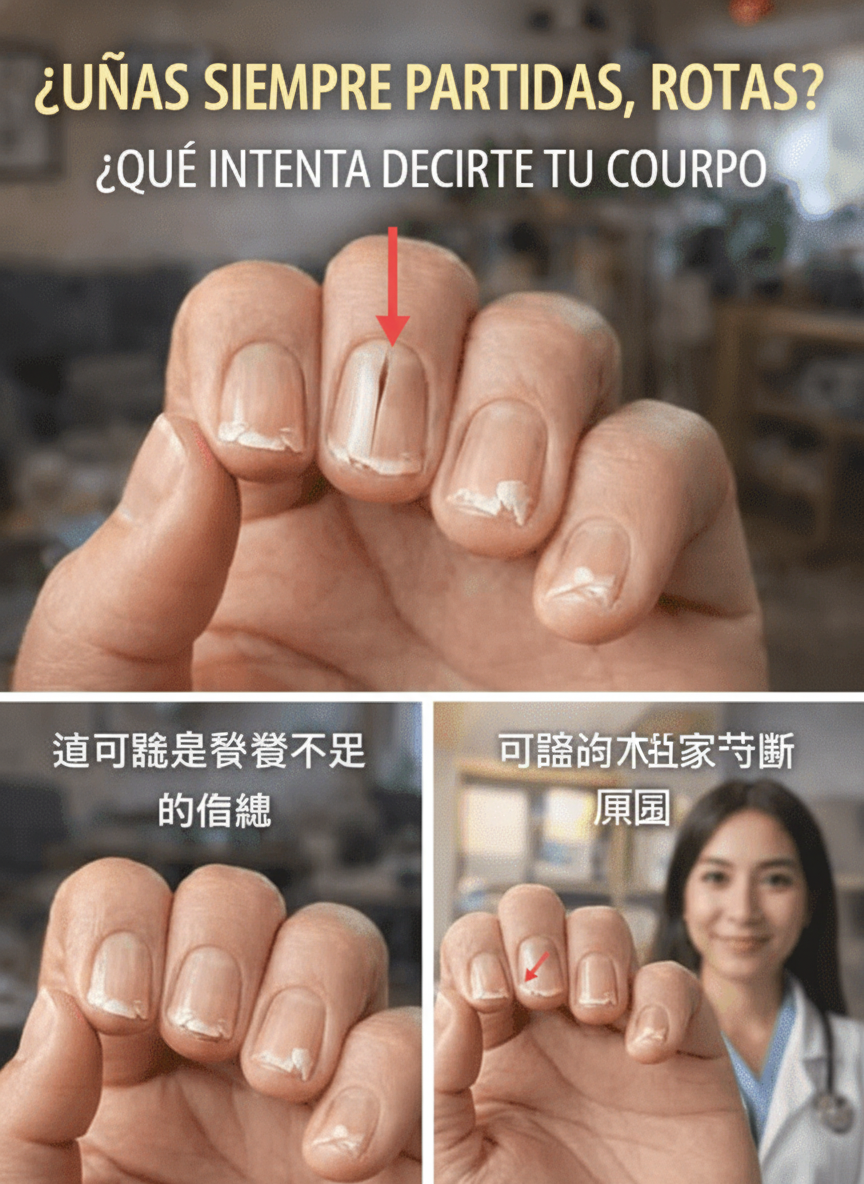 Your Nails Are Splitting & Breaking? Here's What Your Body Is Trying to Tell You