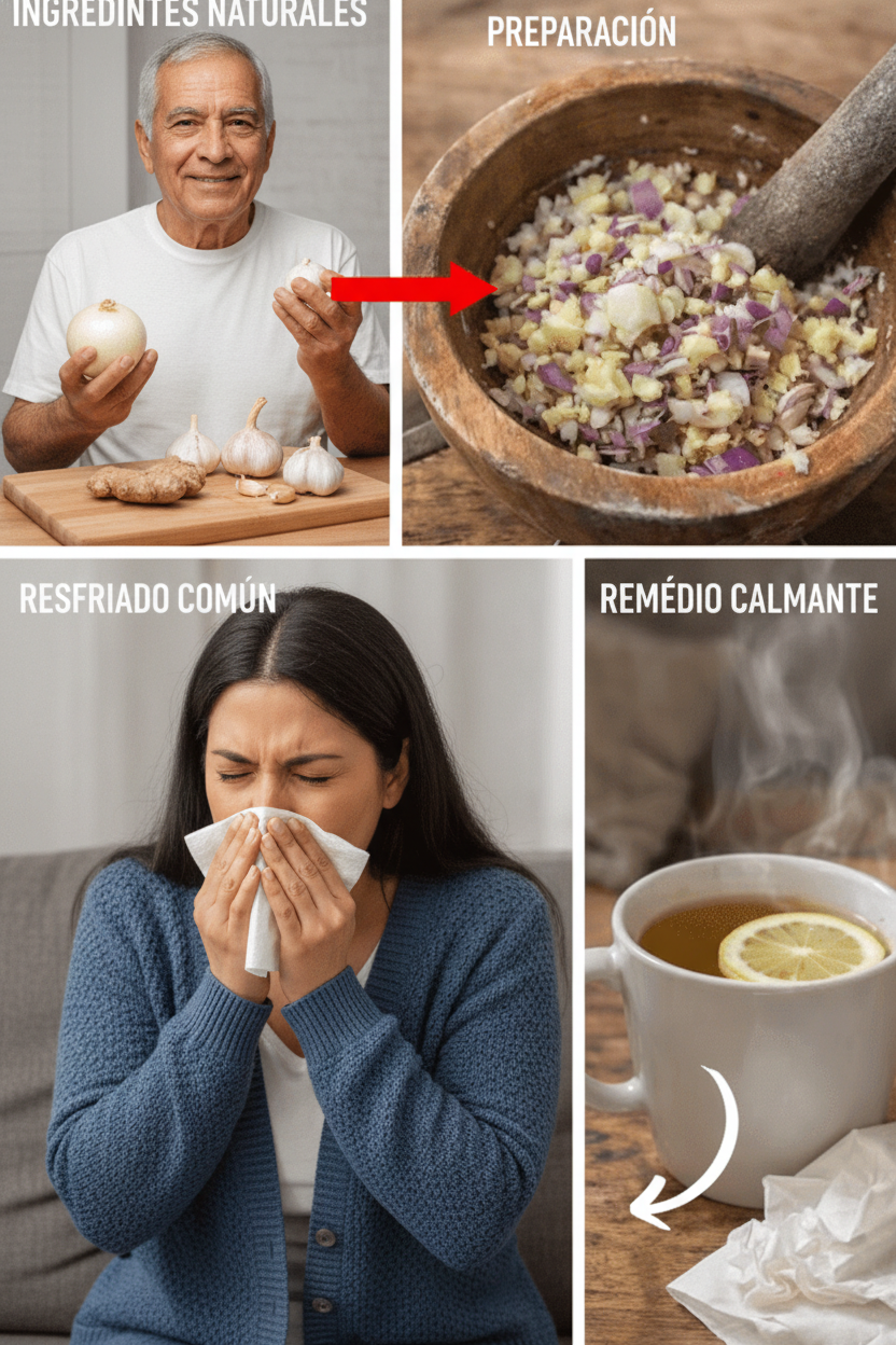 Mezcla Natural de Cebolla, Ajo y Jengibre: Guía Paso a Paso para tu Bienestar en Casa