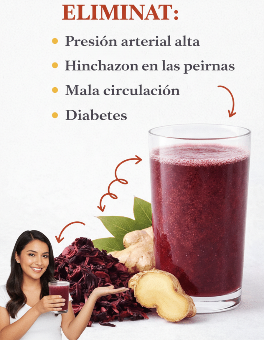 El Poder del Jengibre, Laurel e Hibisco: Tu Bebida Herbal Revitalizante para un Bienestar Integral