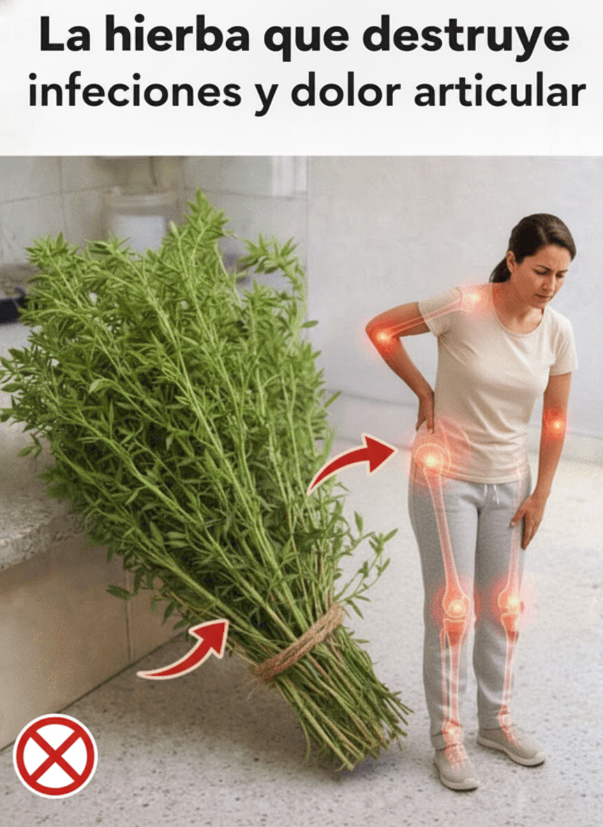 🌿 Tomillo para Rodillas: ¿Cómo Apoyar la Salud del Cartílago de Forma Natural? Descubre Este Remedio Práctico