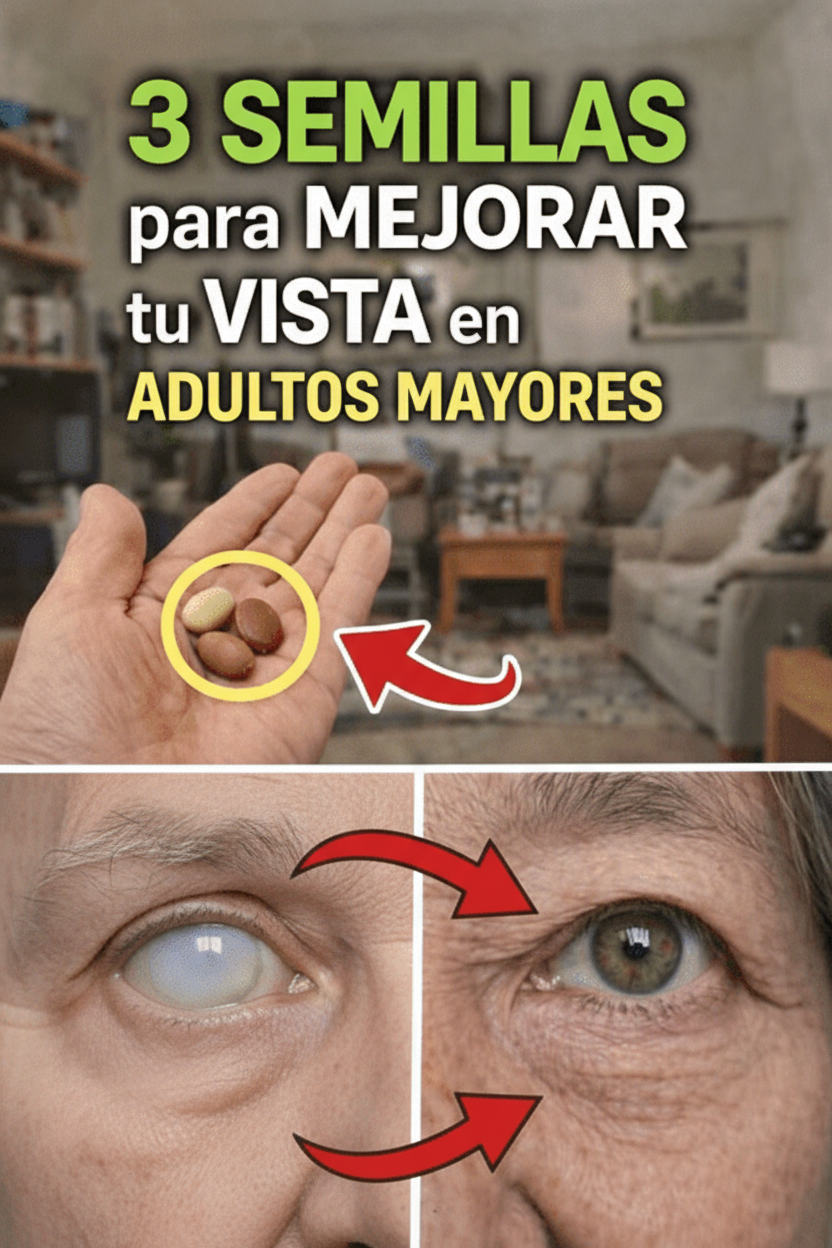 Optimiza tu Visión en la Edad Adulta Mayor: 3 Semillas Naturales para una Salud Ocular Duradera